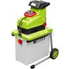ZIPPER MASCHINEN BIOTRITURATORE ELETTRICO A RULLO GIARDINO 2800W TAGLIO 44MM ZIPPER ZI-GHAS2800