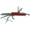 COLTELLO COLTELLINO MULTIUSO MULTIFUNZIONE 11 LAME CACCIA PESCA FAI DA TE