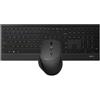 Rapoo Tastiera e mouse 9500M Black 18891