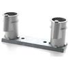 PermaCast Company Permacast PC-4008-AC 4 " Ancora Presa Con 8 " Alluminio Hanover Presa