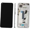 Xiaomi DISPLAY XIAOMI MI 10T / MI 10T PRO PARI ORIGINALE SERVICE LCD TOUCH FRAME SILVER