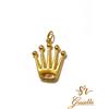 Oro 18kt Ciondolo Corona in ORO GIALLO 18KT 750% List 385€