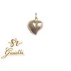 Oro 18kt Ciondolo Cuore Curvo in ORO GIALLO 18KT 750% List 265€