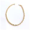 Bracciale in ORO GIALLO 18CM Maglia AMERICANA a Catena 18 KT 750% List. 405€