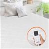 VEVOR Materasso Riscaldato 150 x 80 cm Scaldaletto Elettrico con Timer Tasca