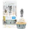 PME Harry Potter Set 24 Pirottini & Decorazioni per Cupcake, Draco Malfoy