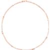 DoDo Collana Dodo Rosario Mini Granelli DCC4000_GRANX_0009A Necklace Oro Rosa Argento
