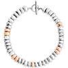 DoDo Bracciale Dodo Rondelle DBC4002_RONDE_00RAG Argento Oro Rosa MIsto Bicolore