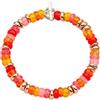 DoDo Bracciale Dodo Rondelle DBC2004_RONDE_RORAG Argento Oro Rosa Plastica L XL