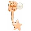 DoDo Mono Orecchino Dodo Stellina Piercing DHC2011_STARS_WCP9R Oro Rosa Perla