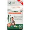 Naty Bamboo Viscosa Pannolini a mutandina, Taglia 4, (8-14 kg) 80 pezzi | Per pelli sensibili, a base vegetale, Dermatologicamente testati, super assorbenti, senza profumo, vestibilità elastica