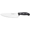 3 CLAVELES CUCHILLO COCINERO DOMVS 20 cm-8 E 3C 00955, Acciaio Inossidabile, Negro