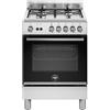 LA GERMANIA FTR664GXV/24 CUCINA 60CM INOX 4 FUOCHI FORNO A GAS 56LT CL.A+