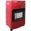 DGBAVARIA STUFA A GAS A INFRAROSSI CON BOMBOLA GPL DGBAVARIA ROSSA 533003 4.2 KW