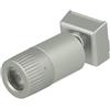 LEDLUX Lampada Binario Faretto Led 12V 1W Bianco Caldo Snodabile Per Sistema