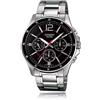 Casio Orologio Uomo Analogico Casio Cinturino Metallo MTP-1374D-1A - Quadrante Nero...