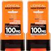 L'ORÉAL Paris Men Expert Hydra Energetic Gel Doccia Uomo, Taurina Effetto Sveglia Immediato, 300 ml (Confezione da 2)