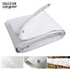 Honsdar Industry Telo impermeabile occhiellato 10x12 m bianco 120 g/m²