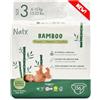 Naty Bamboo Pannolini in Viscosa di Bambù, Taglia 3, (6-10 kg) 156 pezzi | Dermatologicamente testati per pelli sensibili, super assorbenti, morbidezza a base vegetale, vestibilità flessibile