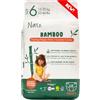 Naty Bamboo Viscosa Pannolini a mutandina, Taglia 6, (15-20 kg) 68 pezzi | Per pelli sensibili, a base vegetale, Dermatologicamente testati, super assorbenti, senza profumo, vestibilità elastica