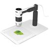 Atlantis Microscopio Digitale USB Magnificatore Ingranditore Atlantis E45-MS725, Risoluzione UXGA 1600x1200. Doppio fuoco, ingrandimento 60x e 250x. Regolazione millimetrica altezza e lunghezza, PC,MAC Android