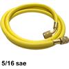 ELKE Flessibile frusta per R410a R32 - 5/16 sae colore giallo