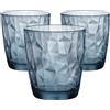 Bormioli Rocco Set 3 bicchieri acqua Diamond
