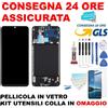 Samsung DISPLAY SAMSUNG A70 SM A705F ORIGINALE SERVICE PACK VETRO TOUCH LCD FRAME NERO