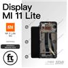 XIAOMI DISPLAY MI 11 LITE 5G M2101K9R ORIGINALE FRAME BLACK TOUCH SCREEN SCHERMO