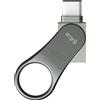 Silicon Power Chiavetta 64 GB Smartphone Pc Cellulare Mobile C80 Dual USB 3.2 Type-A + Type-C
