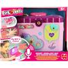 FUNLOCKETS - Scatola portagioie Elettronica con registratore vocale Scomparto Segreto 25 sorprese, Accessori per Creare, 1121500143, Rosa, 5 Anni