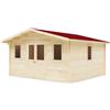 Garten Casetta in Legno 5x5 mt 44 mm Rimessa Attrezzi Blockhouse da Giardino