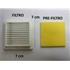 SHINDAIWA ECHO SHINDAIWA FILTRO ARIA E PRE FILTRO PER DECESPUGLIATORE E ALRE MACCHINE 7CM x 7CM