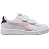 DIADORA 177016 D1073BIANCO/NERO/ROS GAME P PS GI