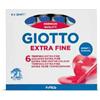 Giotto Confezione 6 Tubetti di Tempera 12ml Blu Cobalto