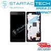 Universale DISPLAY LCD FRAME SCHERMO PER SONY "XPERIA Z3 COMPACT" D5803 D5833 NERO