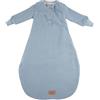 Sterntaler Rexi - Sacco nanna con braccia, 70 cm, per bambini e neonati, in jersey effetto waffle, con maniche, foderata in jersey, leggermente imbottita, apertura laterale del cavo, TOG 2,0 - blu