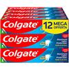 Colgate Dentifricio Maximum Caries Protection 12 Confezioni da 75 ml | tecnologia anticarie superiore***| Smalto 4x più forte | dentifricio al fluoro con arginina | ottimo sapore di menta