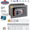 TECHNOMAX CASSAFORTE STK/4P 27X39X20 HxLxP COMBINAZIONE ELETTRONICA DIGITALE TECHNOMAX STK