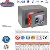 TECHNOMAX CASSAFORTE A MOBILE DPE/4P 28X40X35.5 HxLxP DOPPIA PARETE COMBINAZIONE DIGITA...