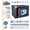 TECHNOMAX CASSAFORTE GMT/4P-S2 H28XL40XP35 HxLxP CON COMBINAZIONE ELETTRONICA DIGITALE ...