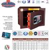 TECHNOMAX CASSAFORTE UNICA TRONY UT/5P 34X46X20 HxLxP CON COMBINAZIONE ELETTRONICA DIGI...