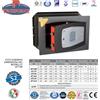 TECHNOMAX CASSAFORTE ATT/4P-AL 27X39X20 HxLxP CON COMBINAZIONE ELETTRONICA DIGITALE MOT...