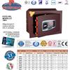 TECHNOMAX TM/7LP 48X42X36 HxLxP CASSAFORTE COMBINAZIONE ELETTRONICA DIGITALE CON CHIAVE...