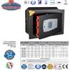 TECHNOMAX CASSAFORTE ATT/5LP-AL 34X46X24 HxLxP CON COMBINAZIONE ELETTRONICA DIGITALE MO...