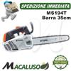 Stihl Motosega Stihl MS194T barra cm 35 potatura MS194 T sost ms193t PROFESSIONALE