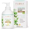 FLORA Bellessere Detergente Intimo Aloe Vera PH 5.0-5.5 - 250 ML con succo di Aloe vera per aiutare persone con allergie o pelli sensibili formulato per miscelarlo con oli essenziali puri 100%