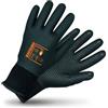 Rostaing Guanti Nitrile Foderati Giardinaggio Bricolage Inverno | Guanto in nitrile, EN 388:4332C e EN 511 Puntinatura PVC per il grip Fodera calda per l'inverno