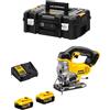 DeWalt Seghetto Alternativo DeWALT DCS331P2 (2 x 5,0 Ah + DCB115 + TSTAK II)