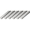 Alberts GAH-Alberts 498474 474409 - Profilo a U in alluminio, 1000 x 20 x 10 mm, set da 6
